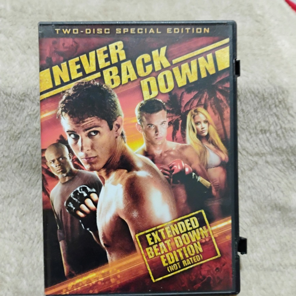 Never Back Down DVD Extended Beat Down Edition 2-Disc Special Edition MMA Action
